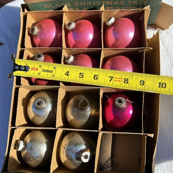 Shine Bright vintage Christmas ornaments. - Picture 5 of 17